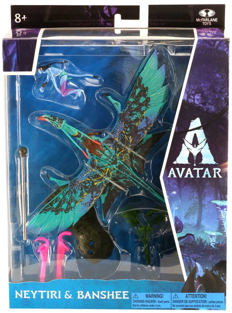 Zestaw figurek McFarlane Toys McFarlane Avatar Neytiri & Banshee 2 szt (0787926163971) - obraz 2