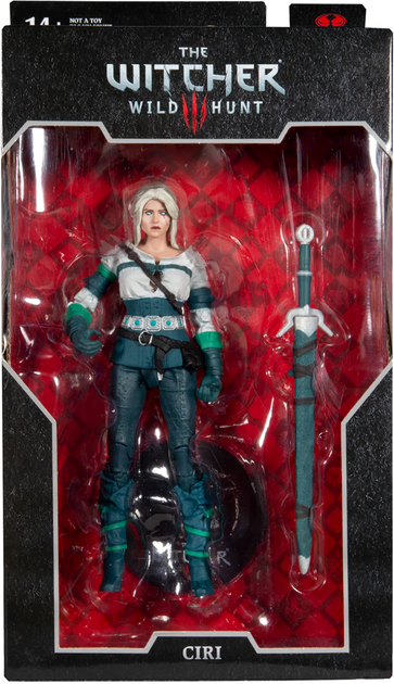 Figurka McFarlane Toys Wiedźmin 3 Dziki Gon Ciri 18 cm (0787926134094) - obraz 1