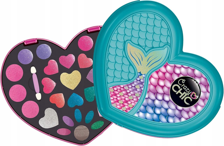 Paleta do makijażu Clementoni Crazy Chic Syrenka 18858 (8005125188581) - obraz 3