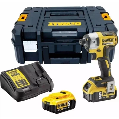 Шуруповерт DeWALT 18V XR Li-Ion, 2x5Ah, бесщеточный, 205 Нм, 3250 об/мин, кейс (DCF887P2) - Фото 3 Шуруповерт DeWALT 18V XR Li-Ion, 2x5Ah, бесщеточный, 205 Нм, 3250 об/мин, кейс (DCF887P2) - изображение 3
