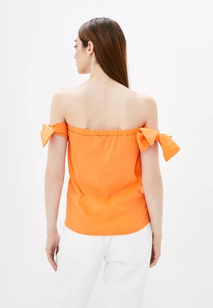 Женская блузка Подіум Santana 21368-ORANGE S Оранжевый - изображение 3