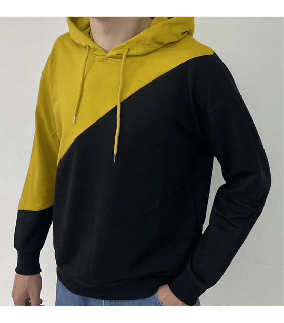 Комбинированное худи HECTOR - HECTOR - 17292 - XXL - Желтый/Черный - Фото 1 Комбинированное худи HECTOR - HECTOR - 17292 - XXL - Желтый/Черный - изображение 1