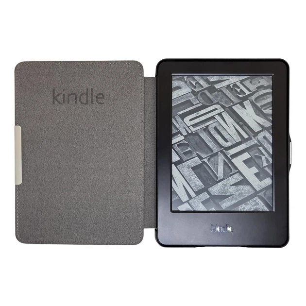 Обложка чехол NFcase Kindle Slim Magnet для Amazon Kindle 6 (2014) 7th Gen (WP63GW) Crimson - изображение 3