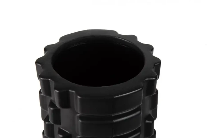 Массажний ролик (ролер) PowerPlay 4025 Massage Roller Чорний (33x14см.) - зображення 2