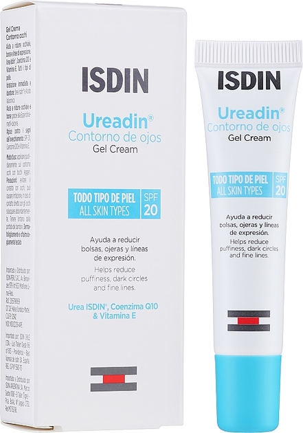 Гель для шкіри навколо очей Isdin Ureadin Eye Contour SPF20 з вітаміном Е 15 мл (8470003913423) - зображення 2