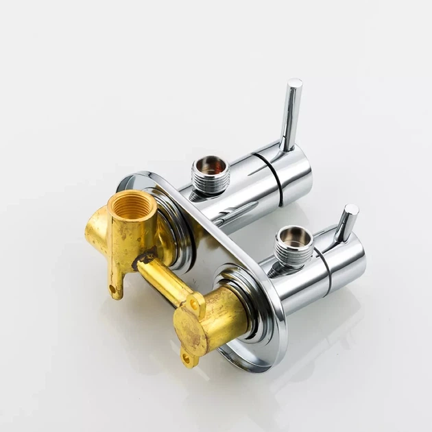 Гігієнічний душ Frap F7508 з приладовим краном 1/2", хром - зображення 4
