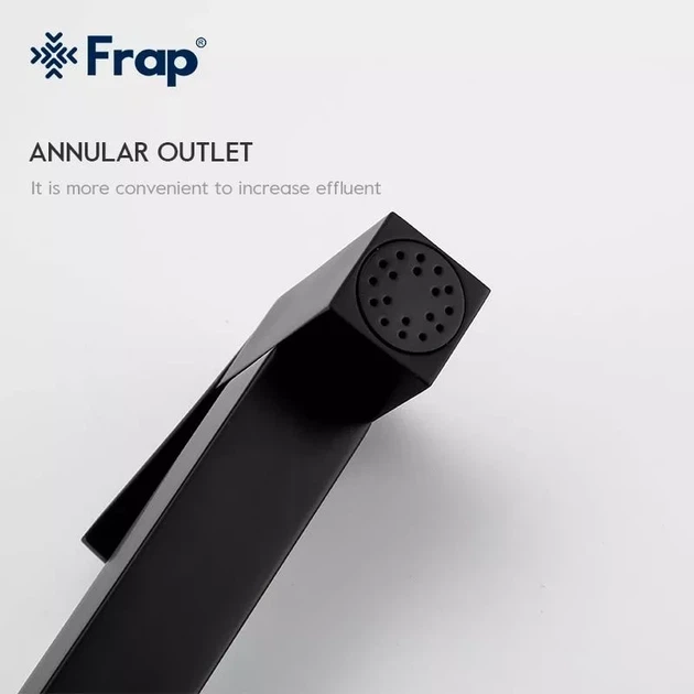 Гігієнічний душ Frap F7506-6, чорний - Фото 5 Гігієнічний душ Frap F7506-6, чорний - изображение 5