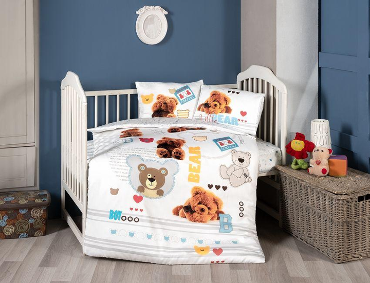 Комплект постільної білизни First Choice Bear Бамбук 100х150 см - зображення 1