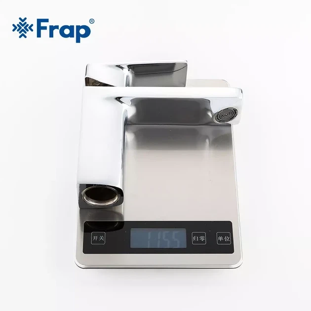 Змішувач для умивальника Frap F1046 хром - зображення 4