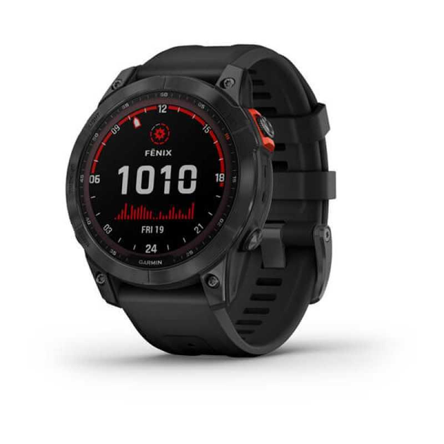 Смарт-часы Garmin Fenix 7 Solar Slate Gray with Black Band (010-02540 ...