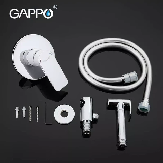 Гігієнічний душ GAPPO G7248, білий/хром - изображение 5