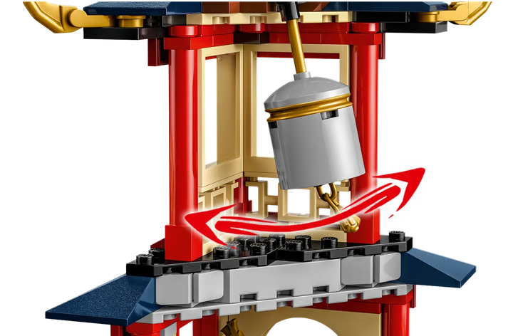 Zestaw klocków LEGO Ninjago: Świątynia smoczej energii 1029 elementów (71795) - obraz 4