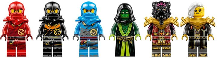 Zestaw klocków LEGO Ninjago: Świątynia smoczej energii 1029 elementów (71795) - obraz 6