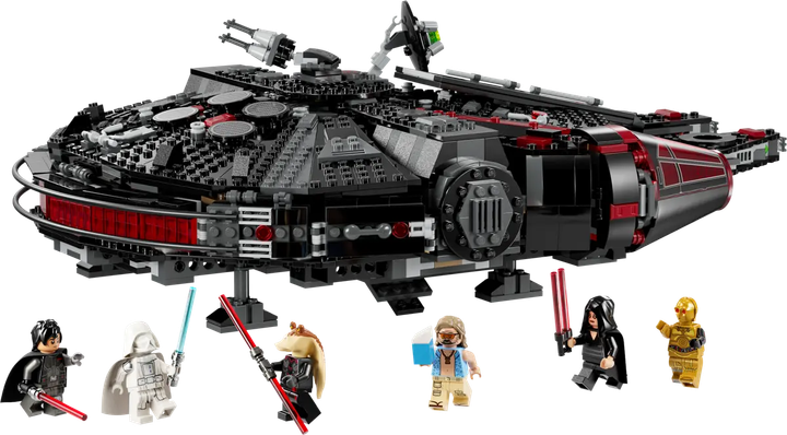 Zestaw klocków LEGO Star Wars: Mroczny Sokół Millennium 1579 elementów (75389) - obraz 2