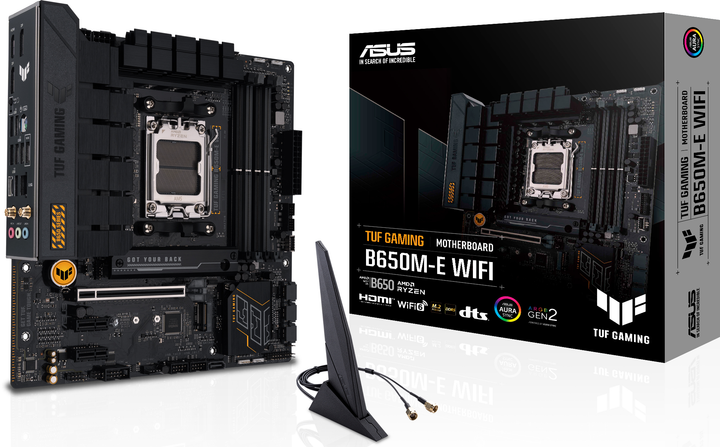 Материнская плата Asus TUF Gaming B650M-E Wi-Fi (sAM5, AMD B650, PCI-Ex16) - изображение 9