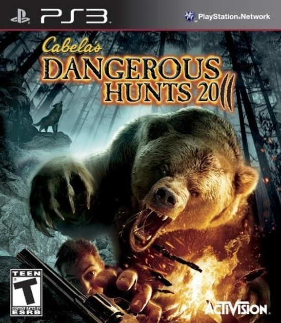 Гра PS3 Cabela's Dangerous Hunts 2011 (Blu-ray диск) (0047875764705) - зображення 1