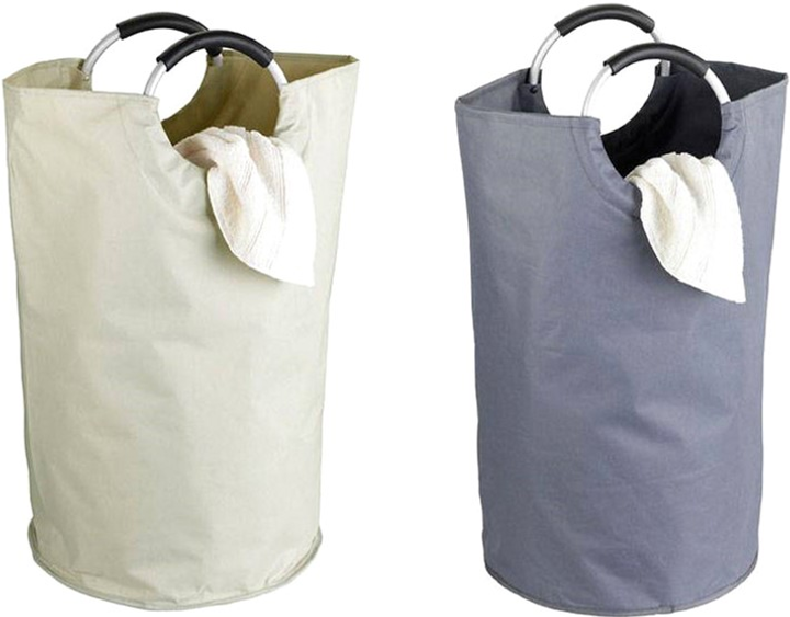 Kosz na pranie Wenko Jumbo 69 l Szary (4008838609828) - obraz 7
