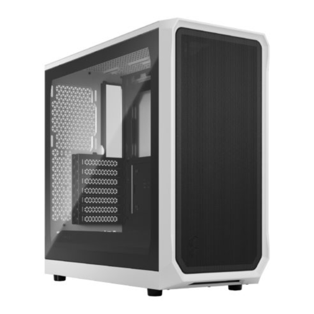 Корпус компьютерный Miditower Fractal Design Focus 2 White TG Clear Tint без БП Черный (FD-C-FOC2A-02) / Корпус для ПК - изображение 1