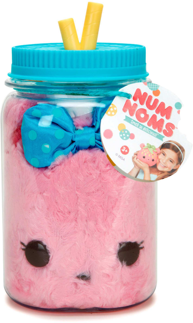 Maskotka-niespodzianka MGA Num Noms Pinky Puffs w słoiku (0035051548539) - obraz 1