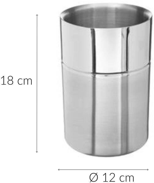 Stojak na wino Secret de Gourmet chłodzący stal nierdzewna 12 cm (3560234511125) - obraz 2