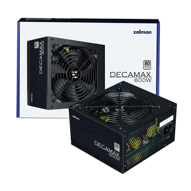 Блок живлення Zalman Decamax (600W) 85%, 80 Plus, 120мм, 1xMB