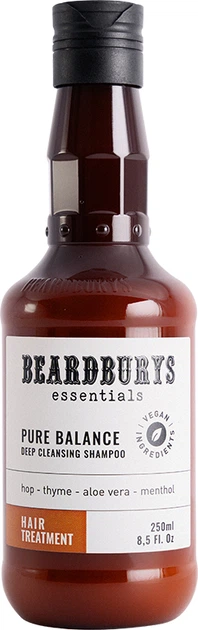 Шампунь Beardburys Pure Balance Essentials проти лупи 250 мл