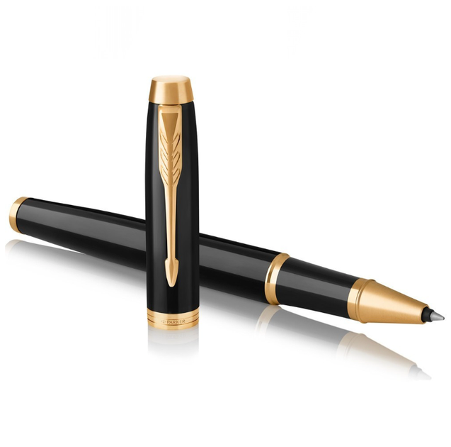 Набор Parker IM Black GT RB (роллер + блокнот Parker) - изображение 2