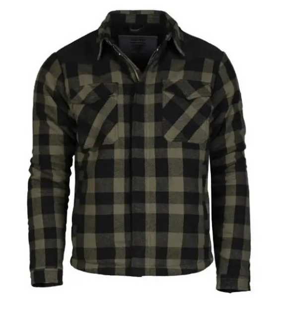 Куртка Mil-Tec Lumber Jacket Black/OD Green розмір М - зображення 1