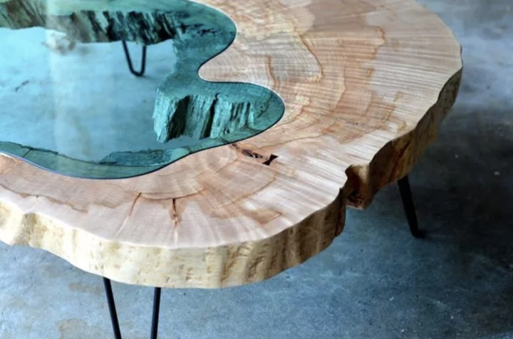 Cмола эпоксидная HARD EPOXY прозрачная для заливки 3D столешниц с отвердителем (толщина слоя до 7см) 2кг - Фото 5 Cмола эпоксидная HARD EPOXY прозрачная для заливки 3D столешниц с отвердителем (толщина слоя до 7см) 2кг - изображение 5