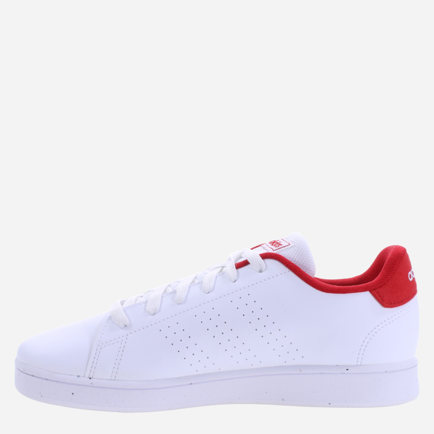 Tenisówki chłopięce adidas Advantage K H06179 38 Biały/Czerwony (4066748223206) - obraz 2