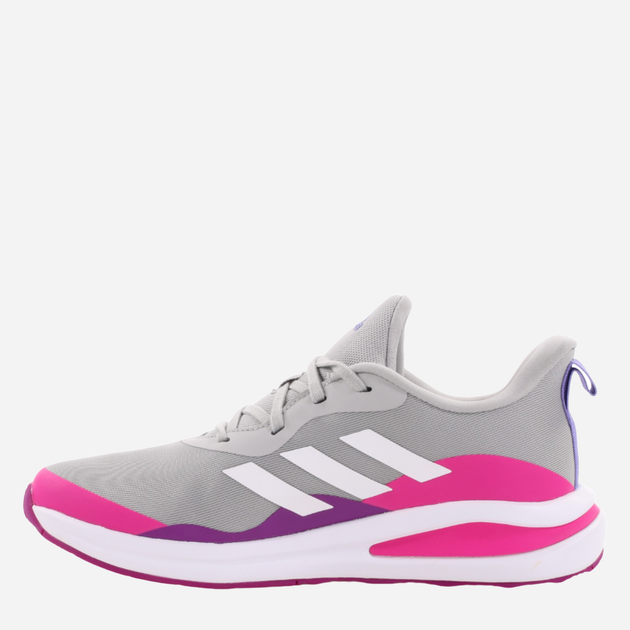 Підліткові кросівки для дівчинки adidas FortaRun K H04105 38.5 Сірий/Рожевий (4064047081718) - зображення 2