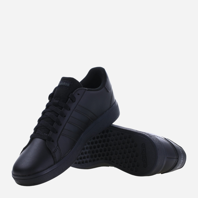 Підліткові кеди для хлопчика adidas Grand Court 2.0 K FZ6159 40 Чорні (4066746166406/5904862421087) - зображення 4