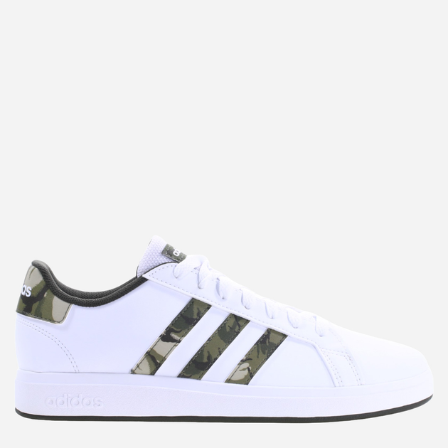 Tenisówki chłopięce adidas Grand Court 2.0 K IF3669 39.5 Biały/Zielony (4066766543751) - obraz 1