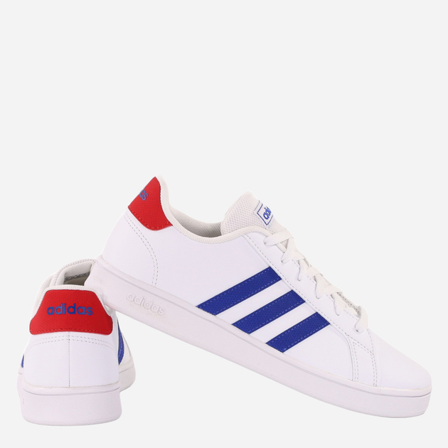 Tenisówki chłopięce adidas Grand Court K GX5742 37.5 Białe (4065418356893) - obraz 2