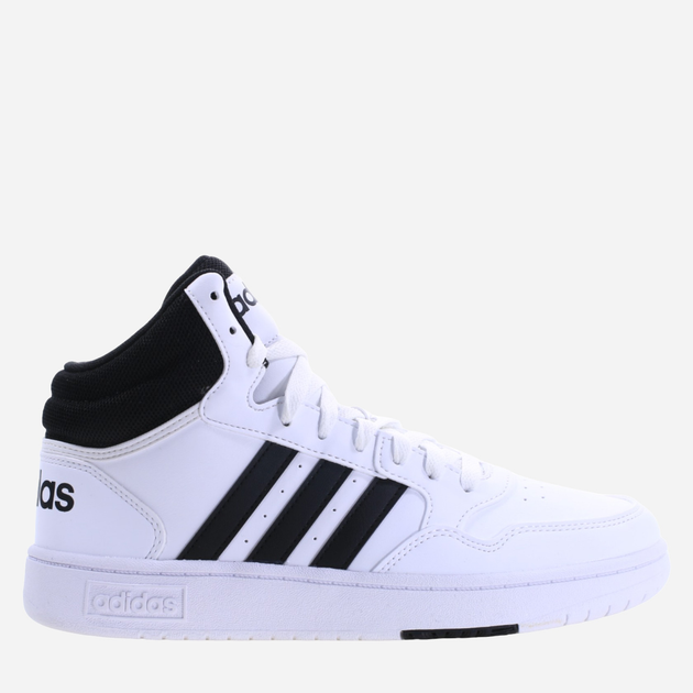 Tenisówki chłopięce adidas hoops 3.0 Mid K IG3715 38 Białe (4066759016842) - obraz 1