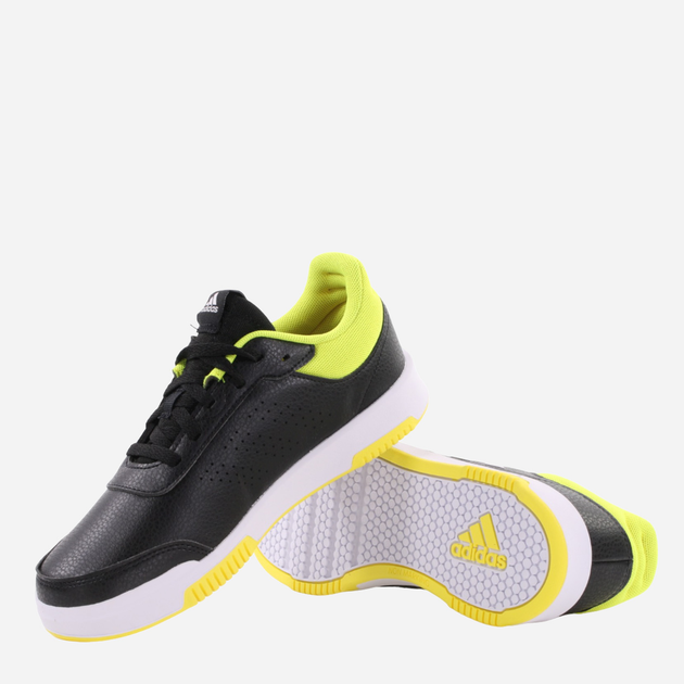 Sneakersy chłopięce adidas Tensaur Sport 2.0 K GW6426 39.5 Czarne z jasnozielonym (4065426187588) - obraz 4