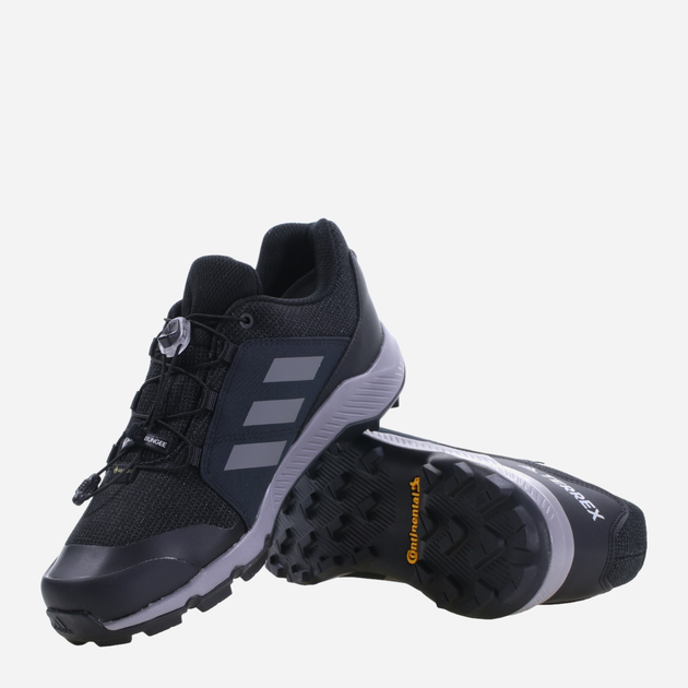 Підліткові трекінгові кросівки для хлопчика Adidas Terrex GTX K FU7268 38 Чорні (4062058274181) - зображення 4