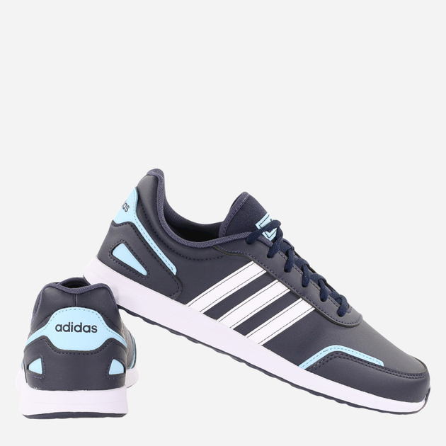 Buty sportowe chłopięce adidas VS Switch 3 K GW6621 36 Czarne z białym i jasnoniebieskim (4065427254029) - obraz 3