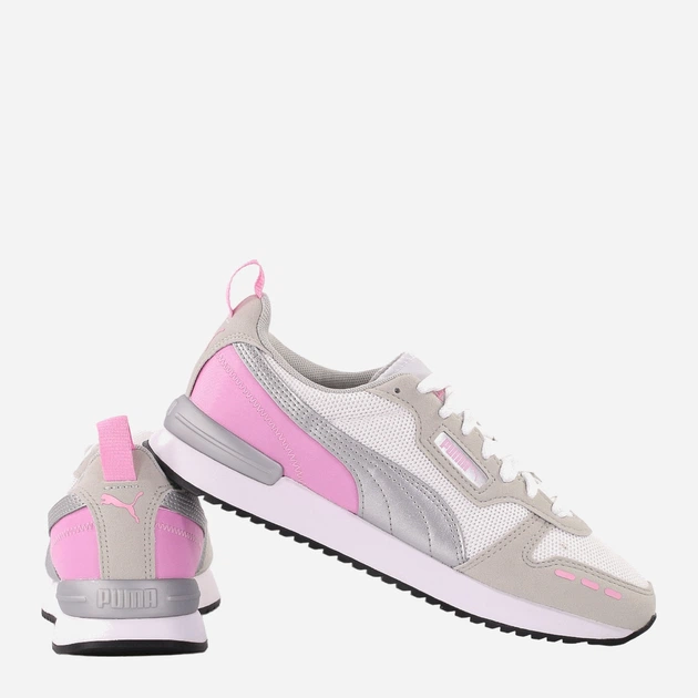 Підліткові кросівки для дівчинки Puma R78 373616-26 37 Білі з різнокольоровим (4064535915303) - зображення 3
