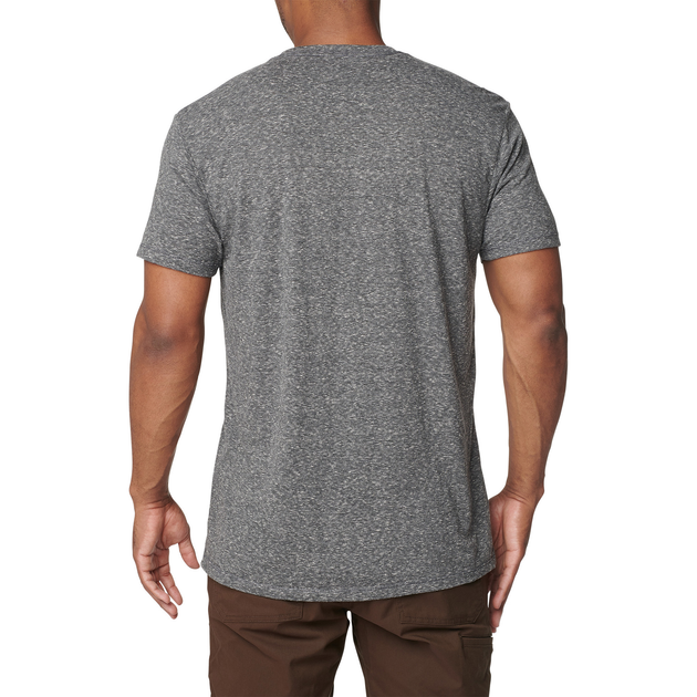 Футболка с рисунком 5.11 Tactical Triblend Legacy Short Sleeve Tee 2XL CHARCOAL HEATHER - изображение 2