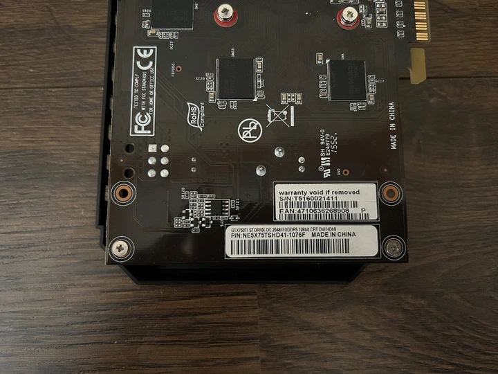 Відеокарта Palit Storm GeForce GTX 750Ti 2GB GDDR5 Б/В - зображення 5