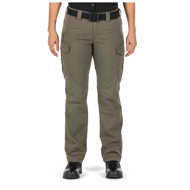 Штани тактичні жіночі 5.11 Tactical Women's Icon Pants 12/Long RANGER GREEN - зображення 1