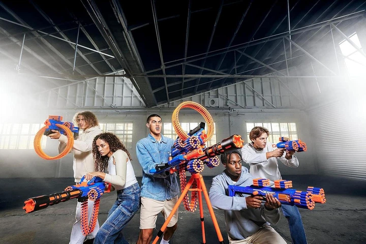 ストーブ HOT GUN 125 S Скорострельный бластер х-шот X-Shot Insanity Motorized Rage Fire