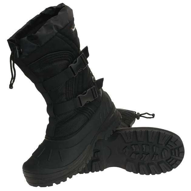 Ботинки тактические зимние Mil-Tec Snow Boots Arctic Черные 12876000 размер 40 - изображение 2