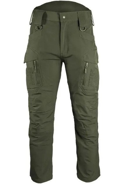 Штани softshell Mil-tec assault олива зимові водонепроникні 11380012 3XL - зображення 1