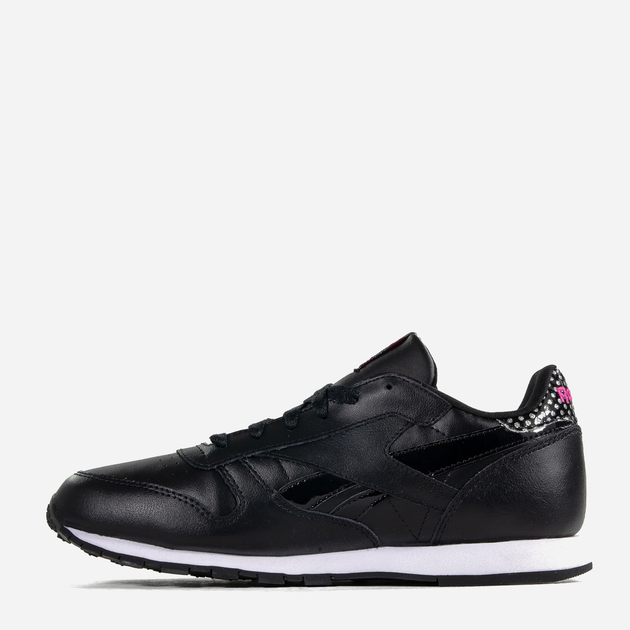 Buty sportowe młodzieżowe dla dziewczynki Reebok CL Leather GirL SQU CM9136 36 Czarne (4058028020223) - obraz 2