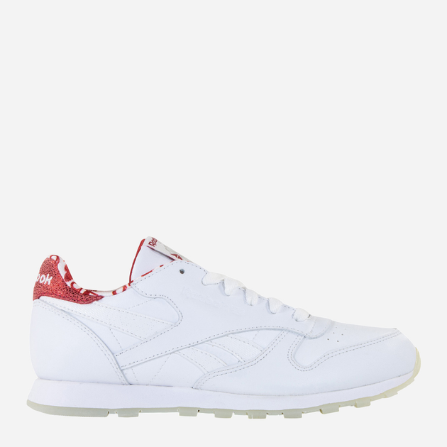 Buty sportowe młodzieżowe dla dziewczynki Reebok CL Leather Hearts CM9191 35 Białe (4058028103971) - obraz 1