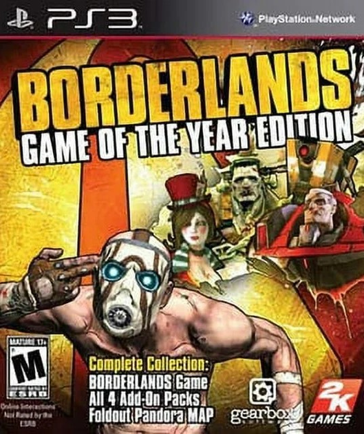 Гра PS3 Borderlands - Game of the Year Edition (Blu-ray диск) (0710425379864) - зображення 1