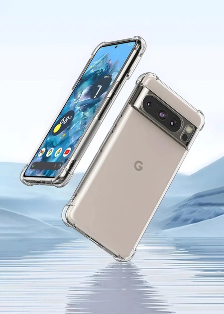 Прозорий чохол AirBag для Google Pixel 8 Pro - зображення 10