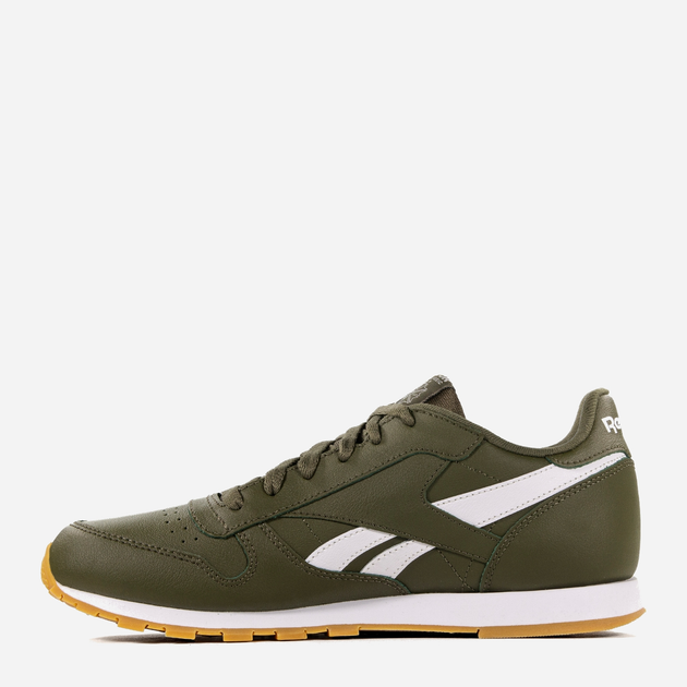 Buty sportowe chłopięce Reebok Classic Leather DV9610 35 Ciemnozielone (4061624641839) - obraz 2